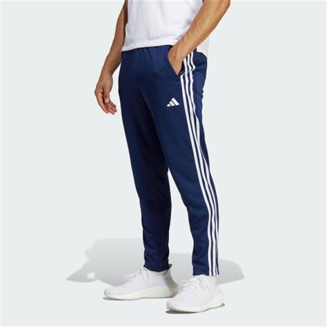 adidas 3 stripes broek heren blau|adidas broek.